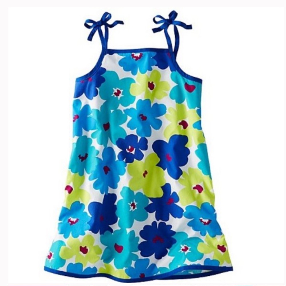 Hanna Andersson Shoulder Tie Sundress 6/7